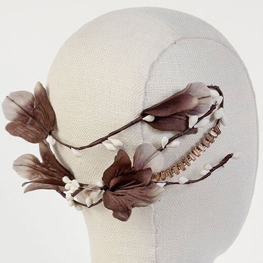 Jesus Peiro Bridal Azahar Headdress (Tocado)