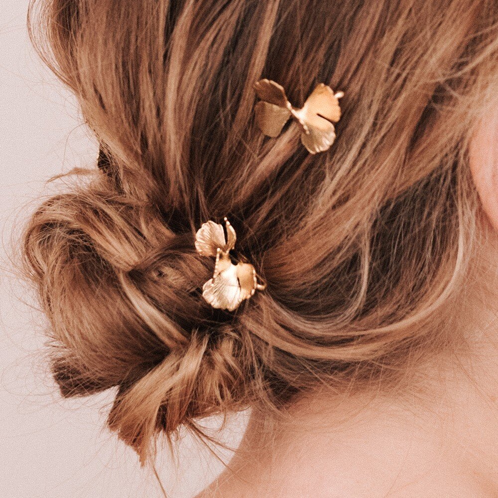 Maison Sabben UK Bridal Hair Pins Moss