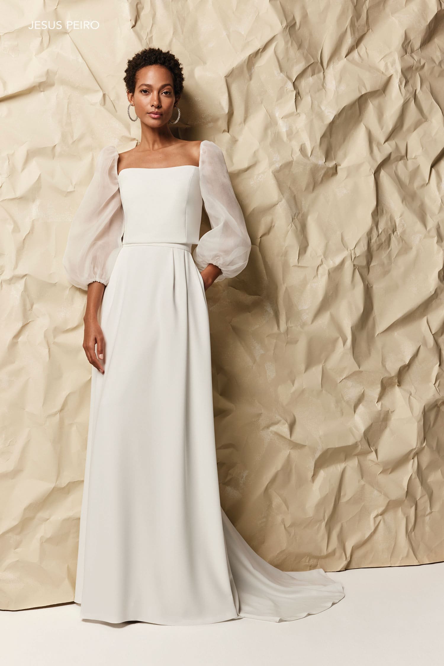 Jesus Peiro Vestidos De Novia Falda Tul Vestidos Jesus Peiro