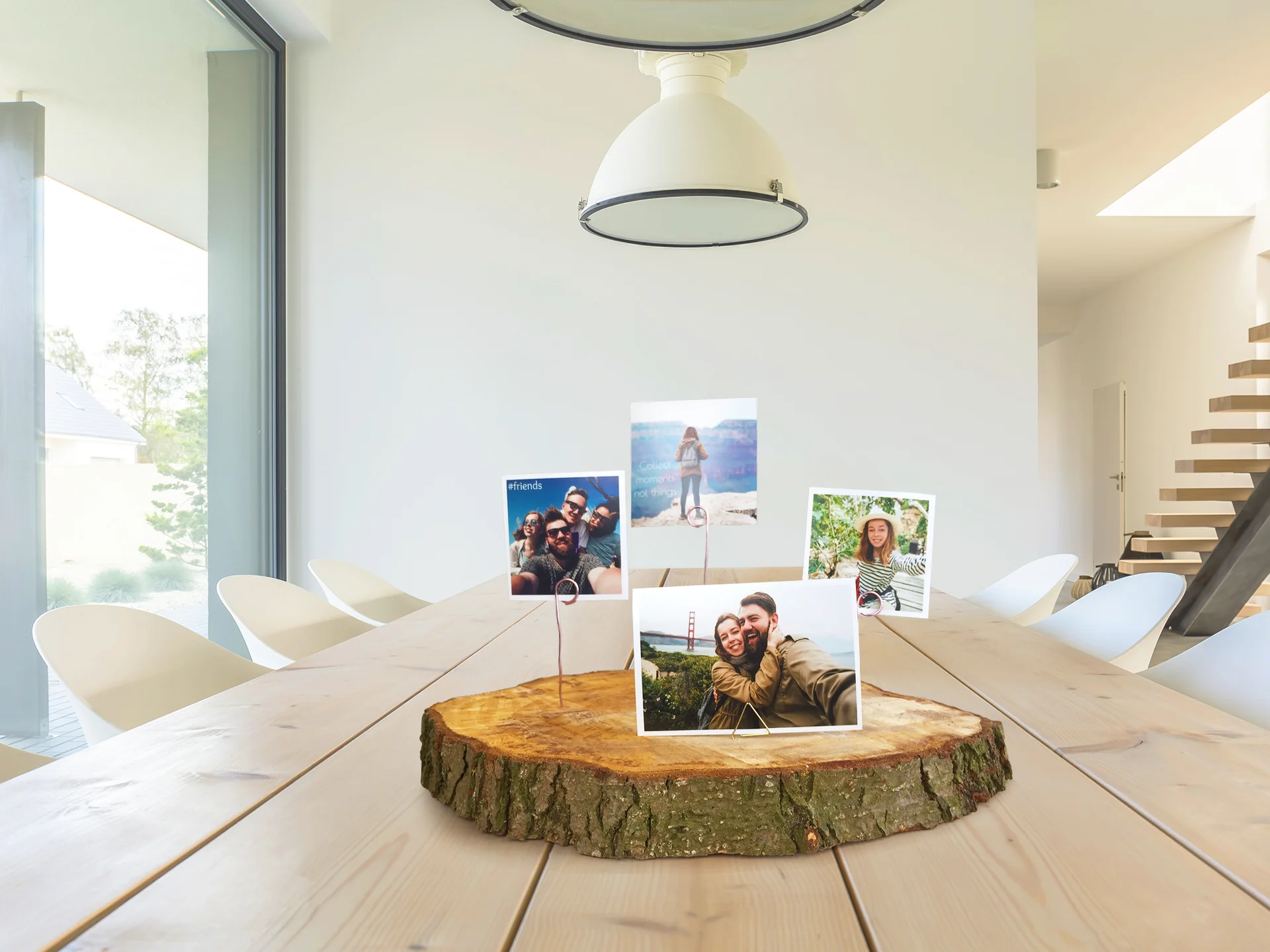 DIY Wood Block Photo Stand — Printiki