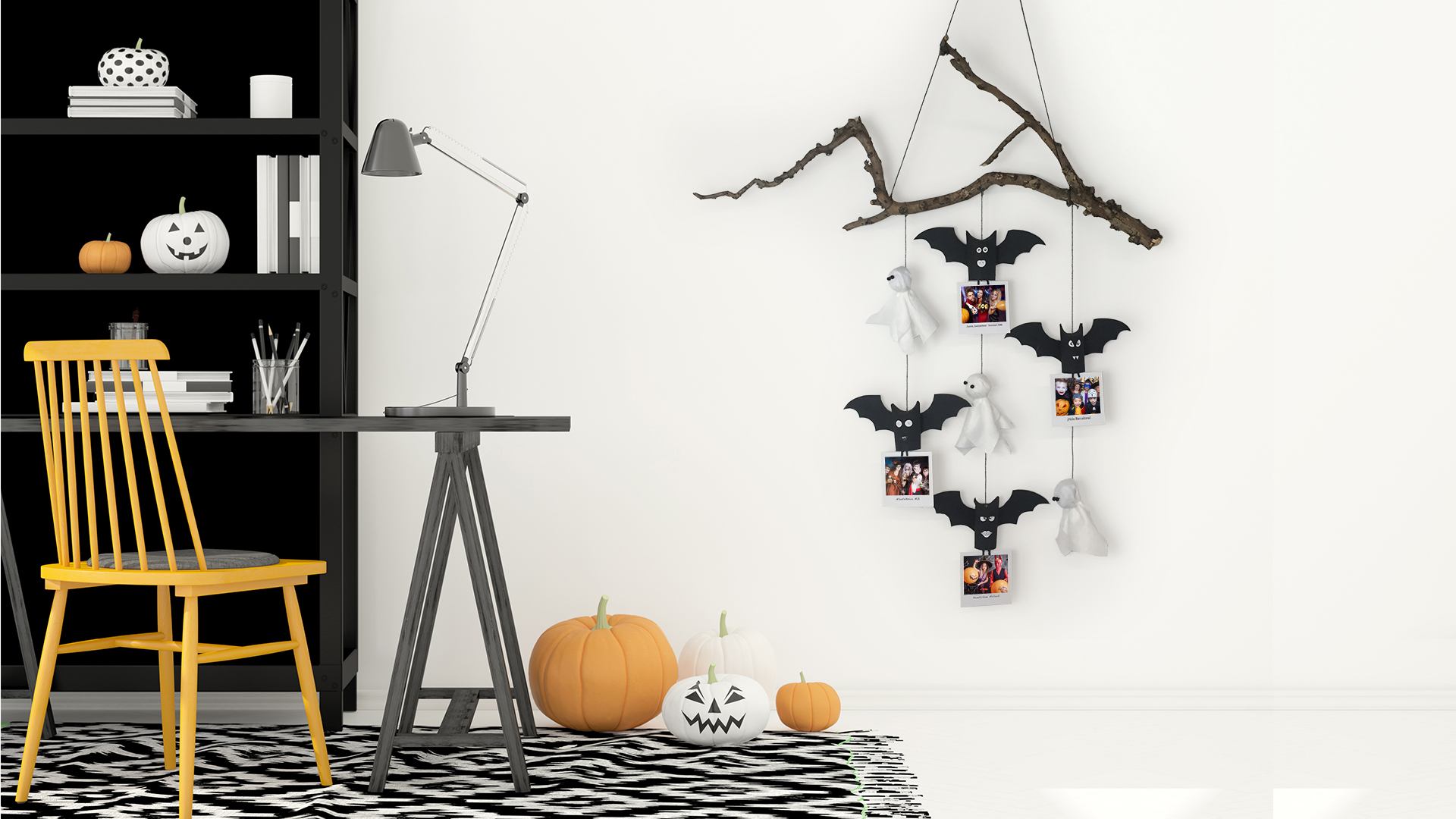 DIY Halloween Decoration: Spooky Photo Garland — Printiki