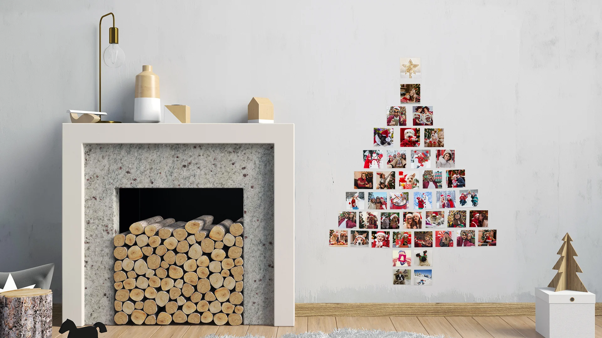Christmas Tree On Wall