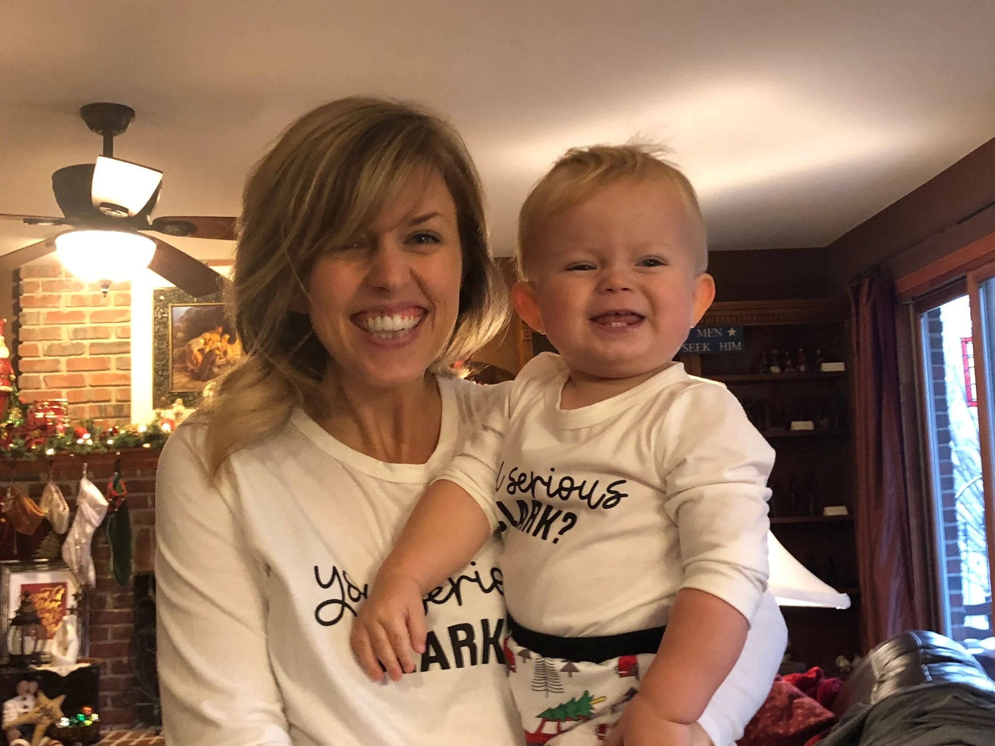 Rachel, my oldest, with Georgie who is 20 months.