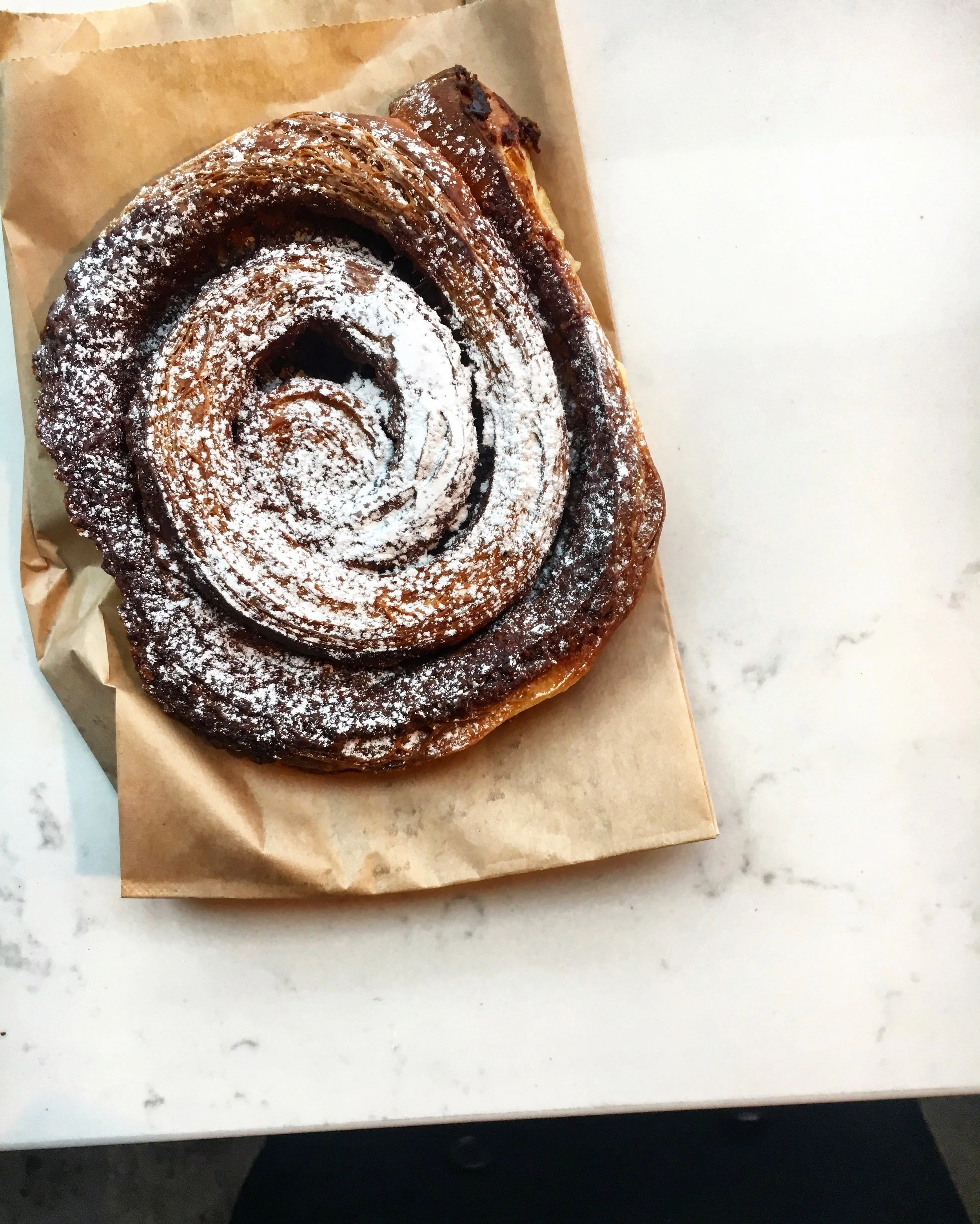Beaucoup Bakery cinnamon scroll