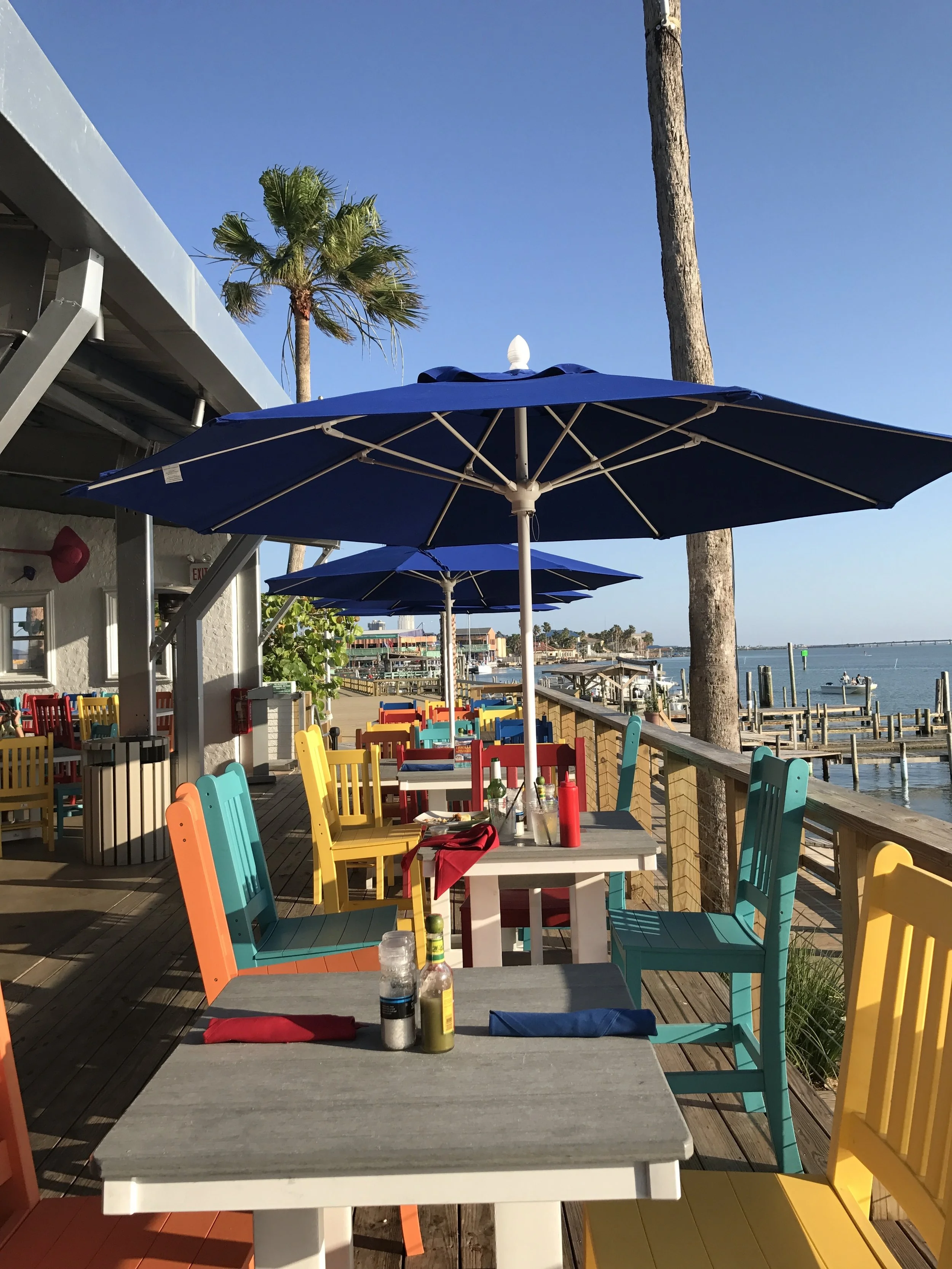 Painted Marlin Grille-currently the newest restaurant/bar on the island.