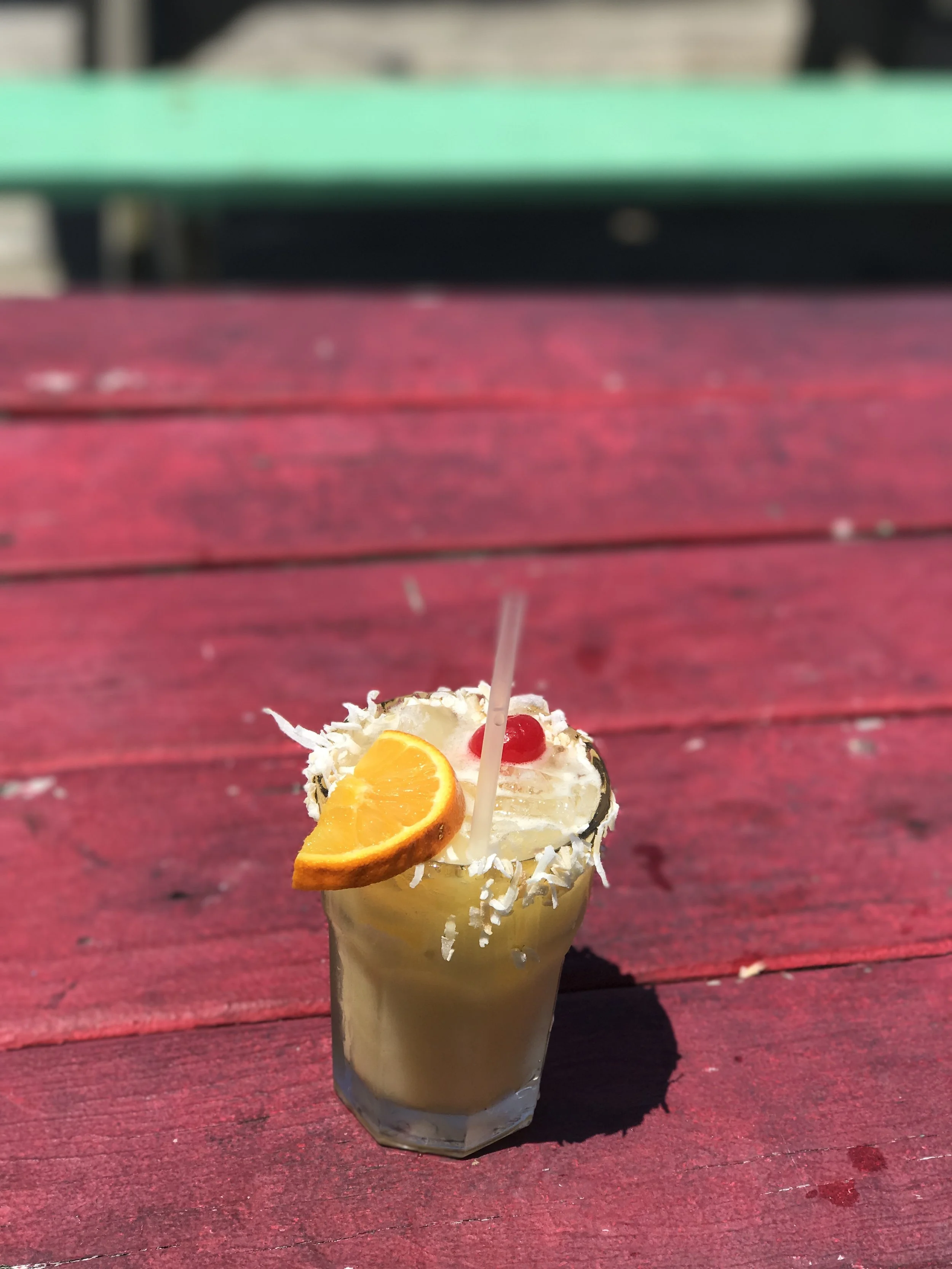 Mango Pina Colada at Pier 19.