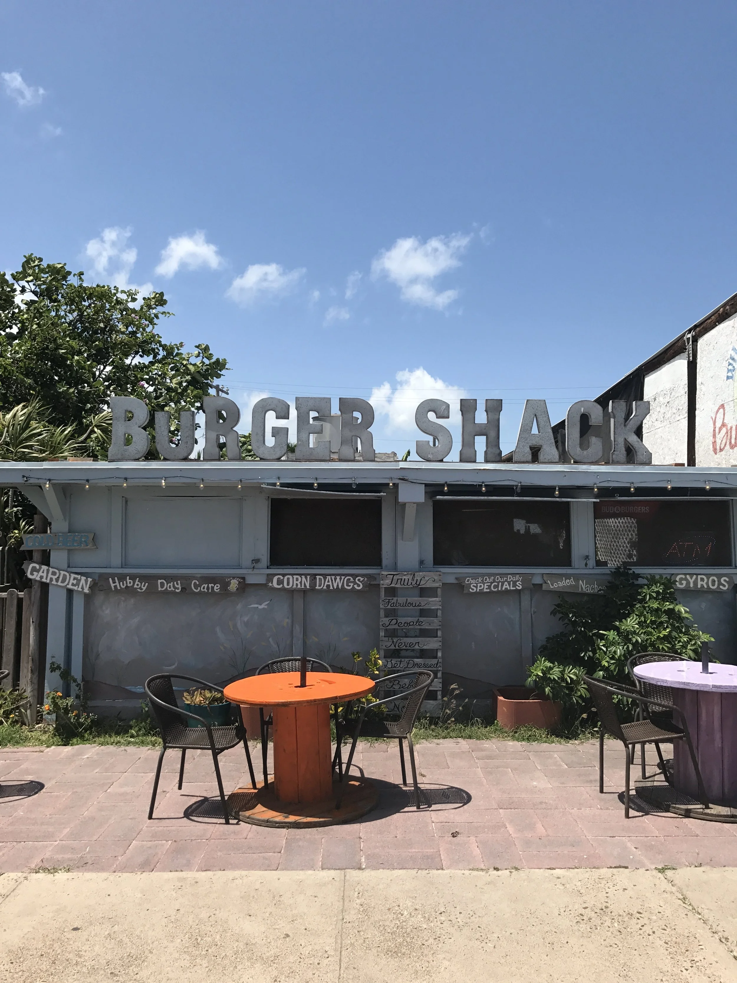 Will and Jack's Burger Shack and Beer Garden.