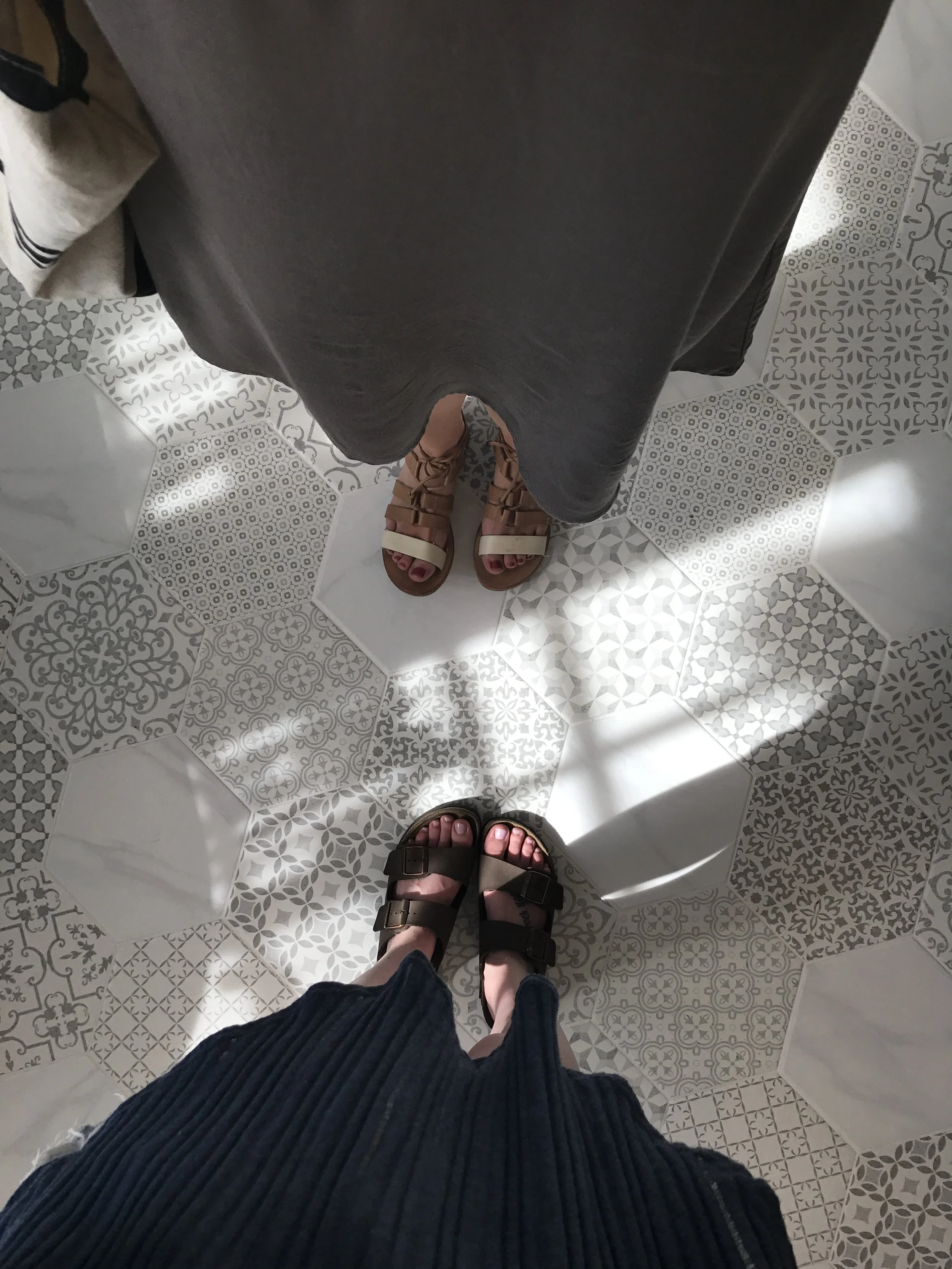 Master Bath Floors