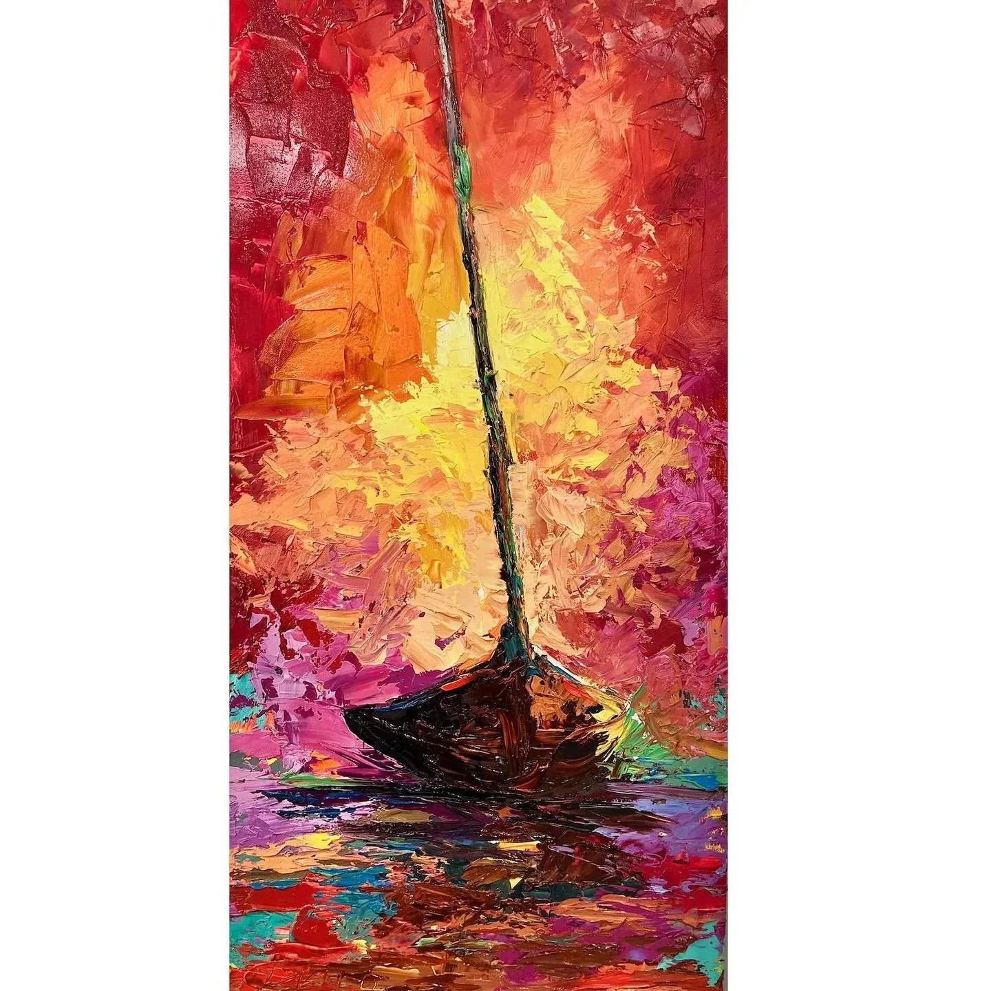 It&rsquo;s so nice to see a painting sold from my website! Maybe I won&rsquo;t complain so much about updating it now!😀❤️🎨