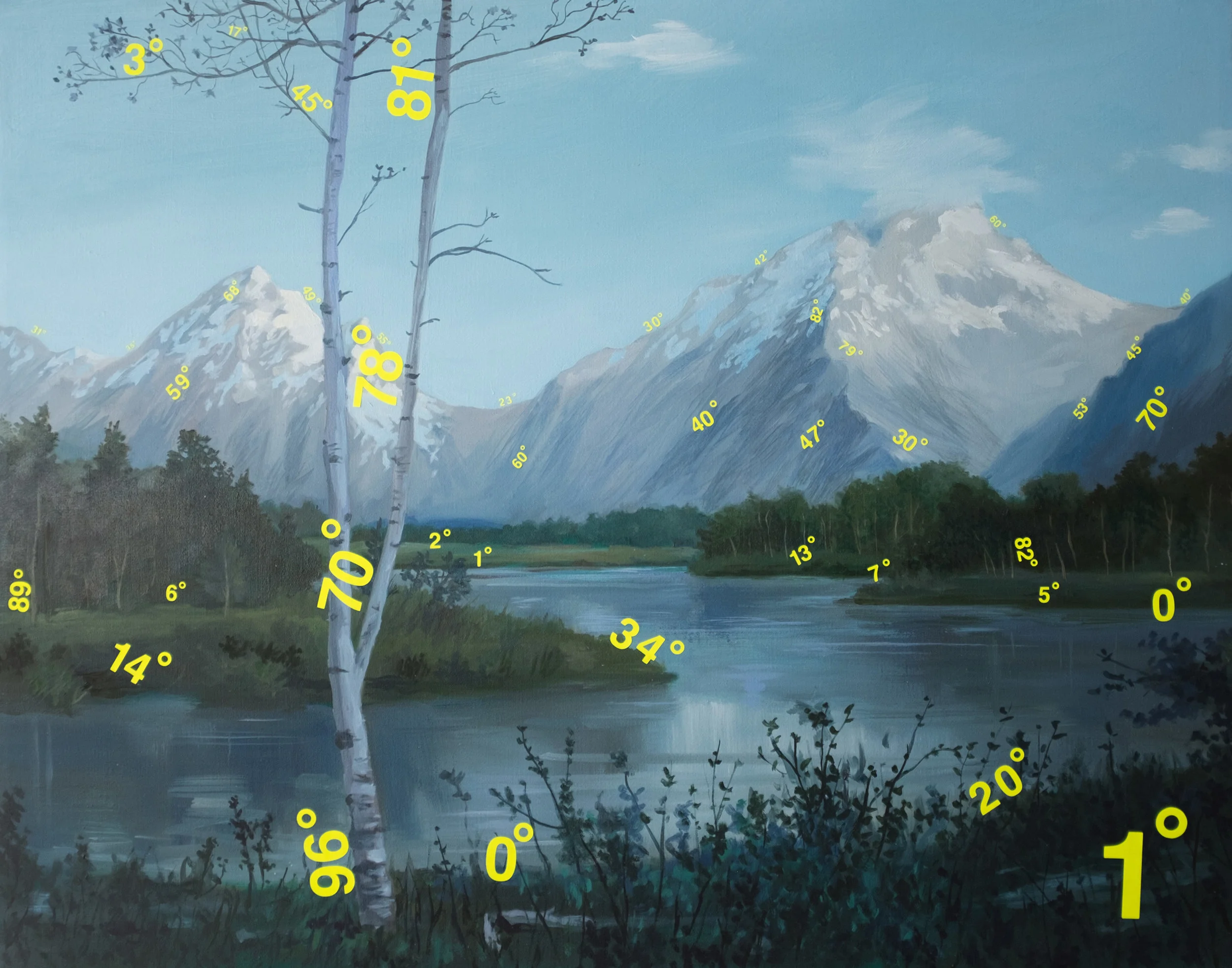 Fluorescent Protracted Landscape, 2016