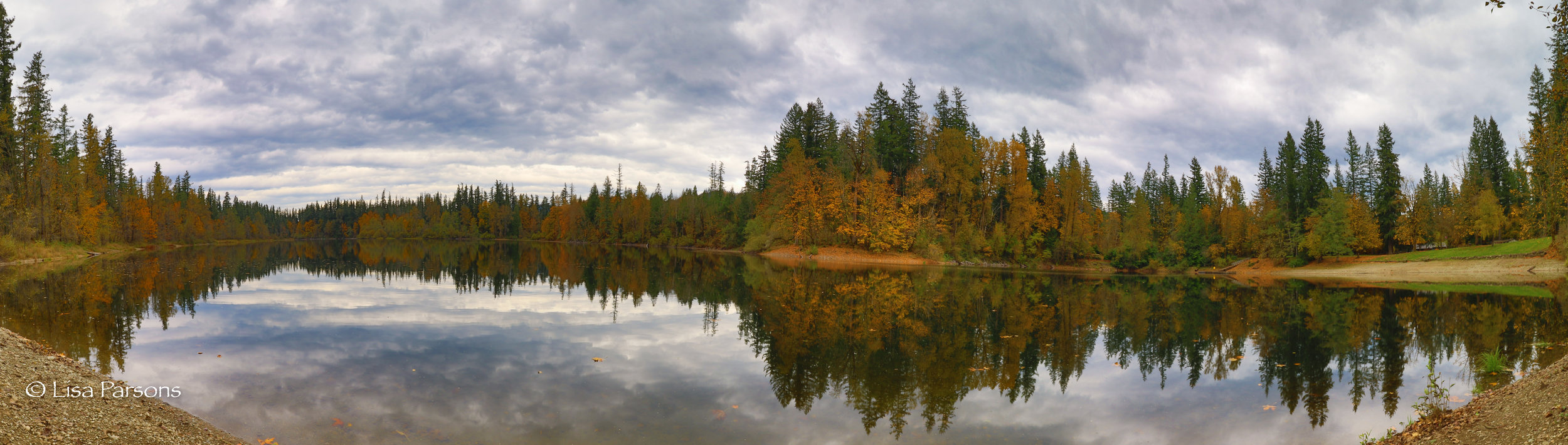 Autumn Color and Moody Skies at Nolte State Park