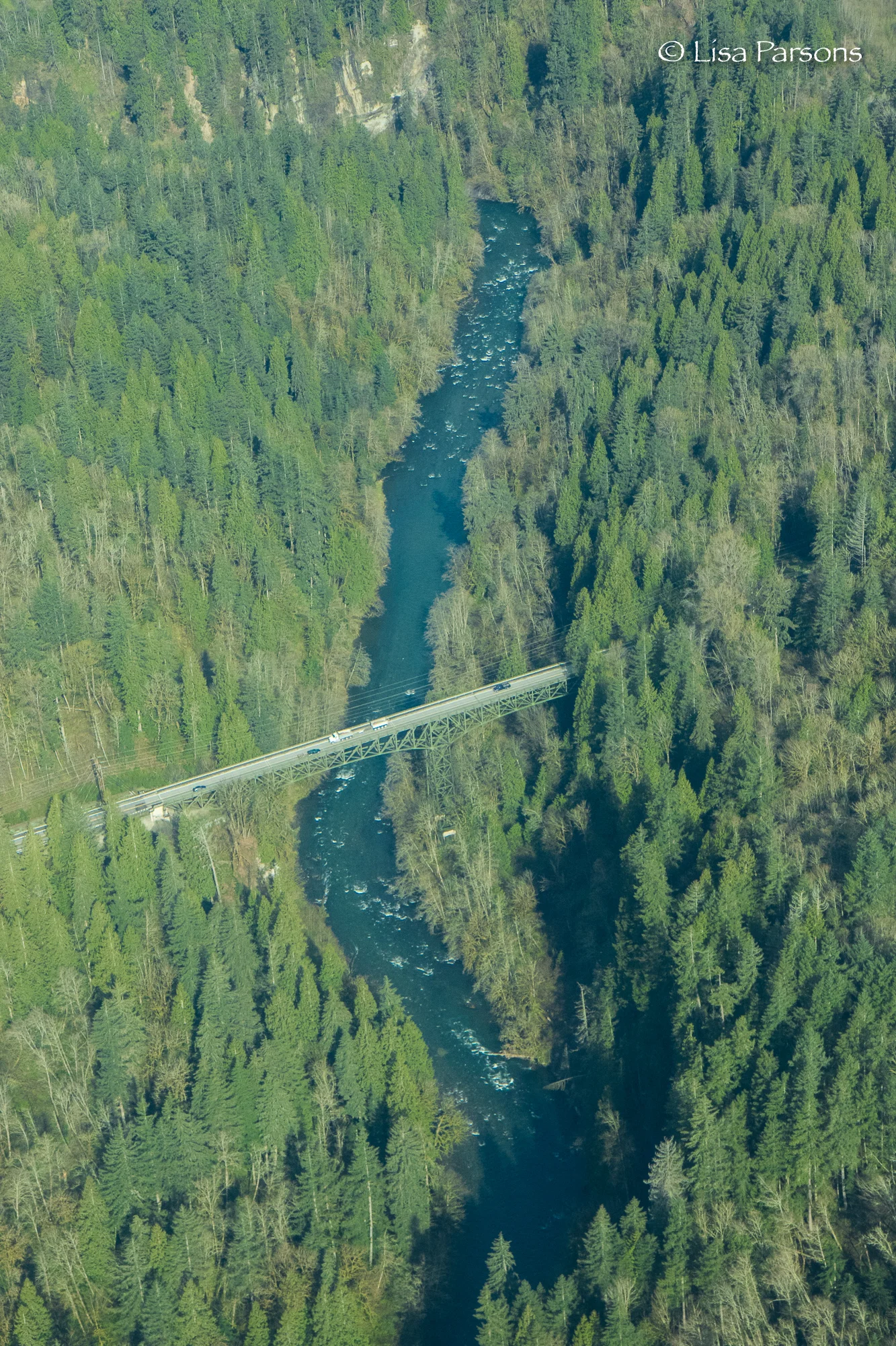 Highway 169 crossing the big ditch between Enumclaw and Black Diamond