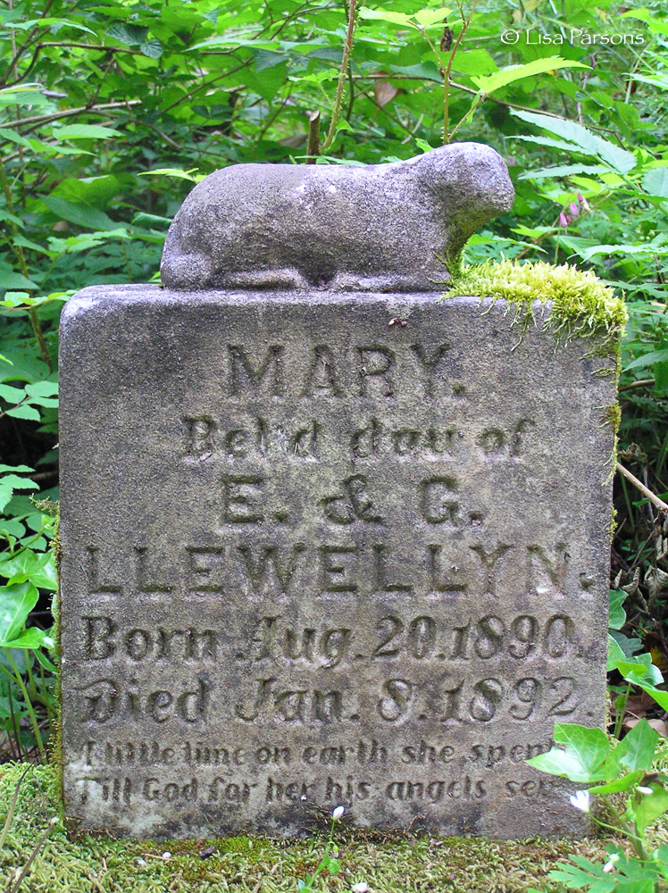 Lamb Headstone