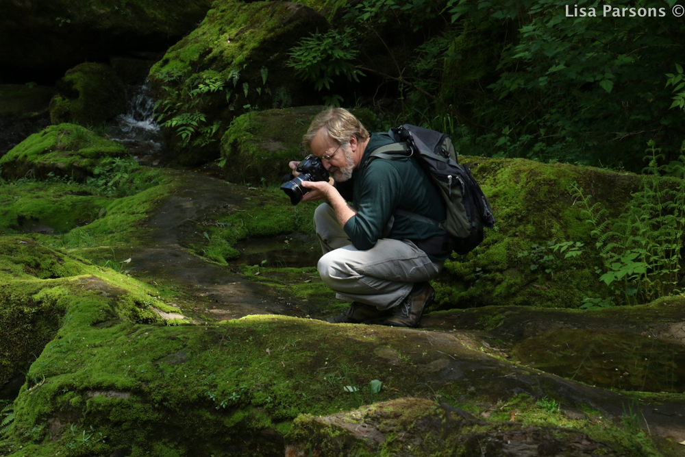 Photographer Capturing the Gorge's Beauty