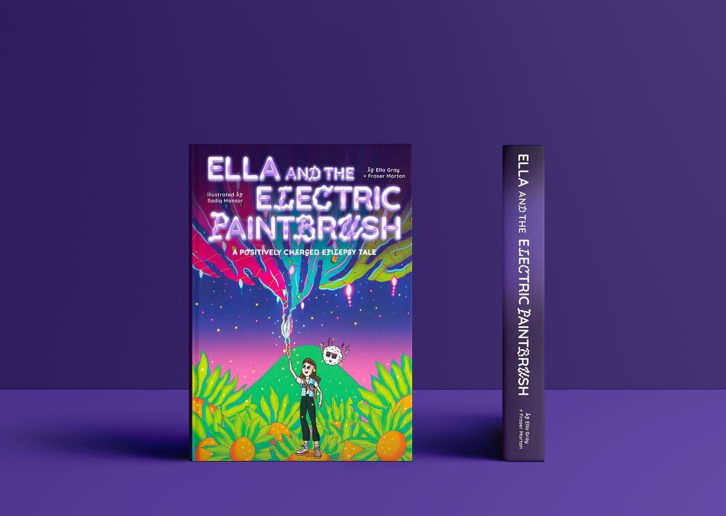 Hey world! Here&rsquo;s a sneak peek of our new book Ella And The Electric Paintbrush, A Positively Charged Epilepsy Tale. 

We're excited to publish this new fictional book for young adult readers (and their parents). It will be available imminently