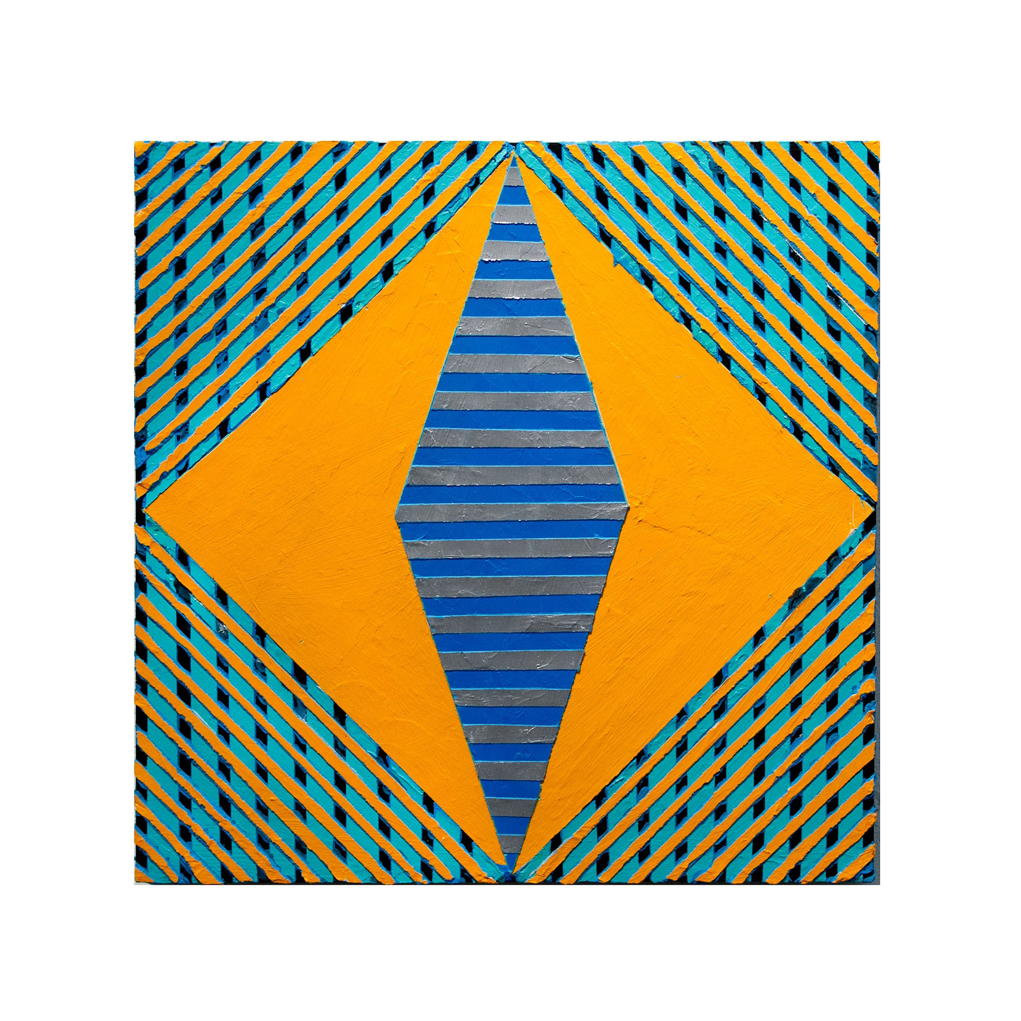 2017 "Resist" (4) Acrylic on Masonite 16H x 16W