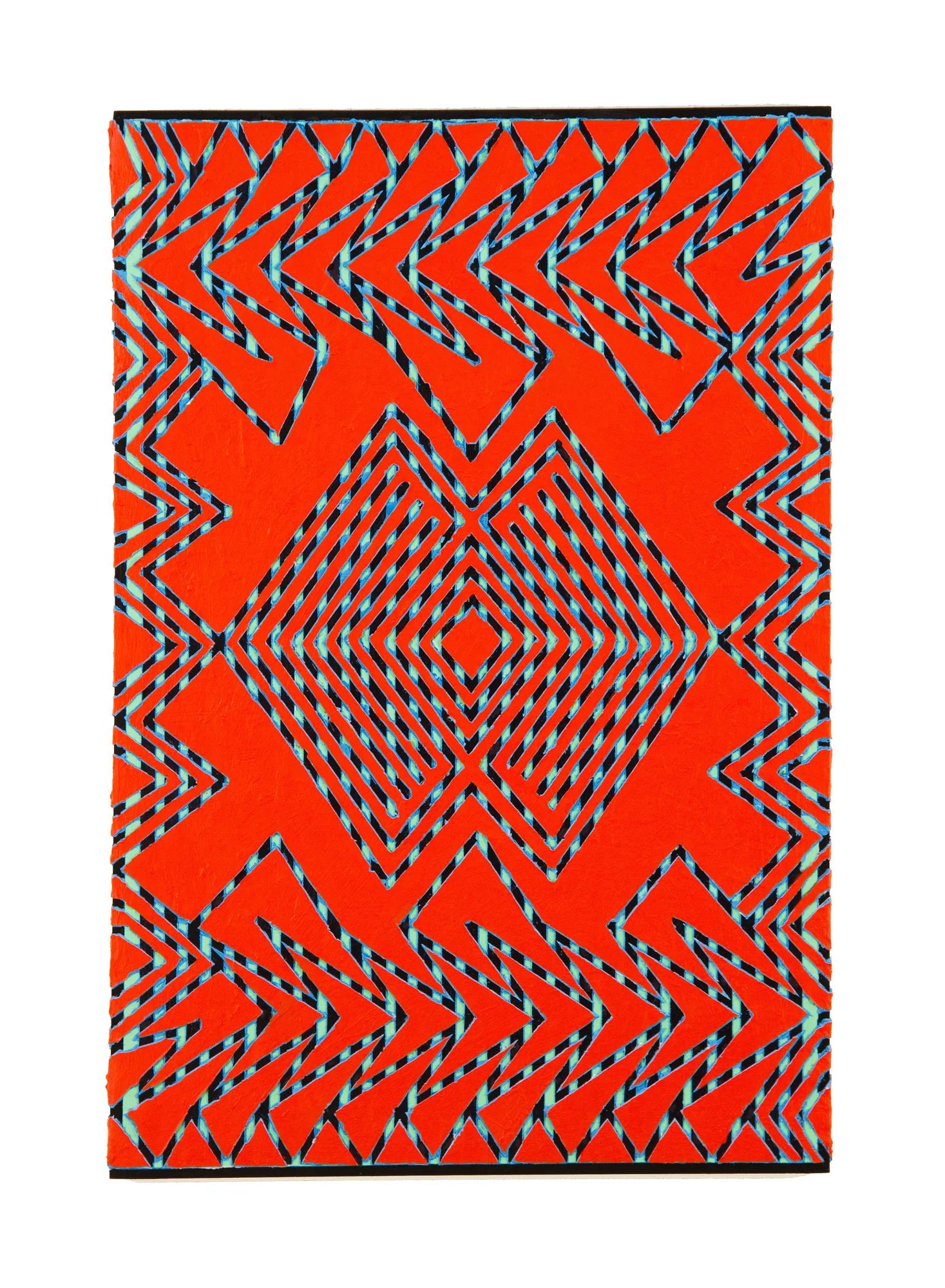 2010 "Steam Heat" Acrylic on Masonite 36H X 24W