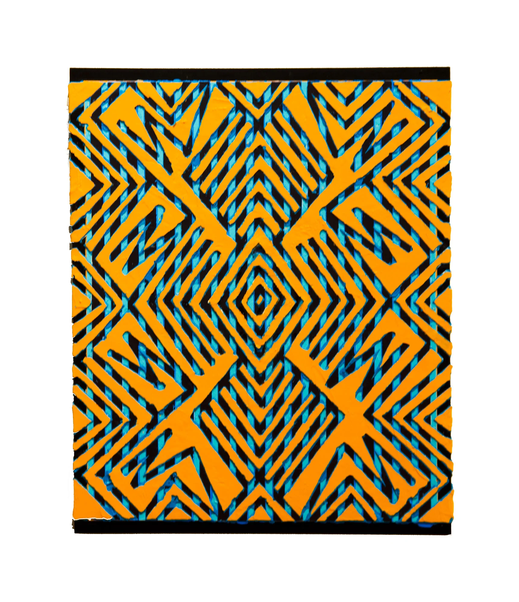 2011 "Compression" Acrylic on Masonite 20H X 16W