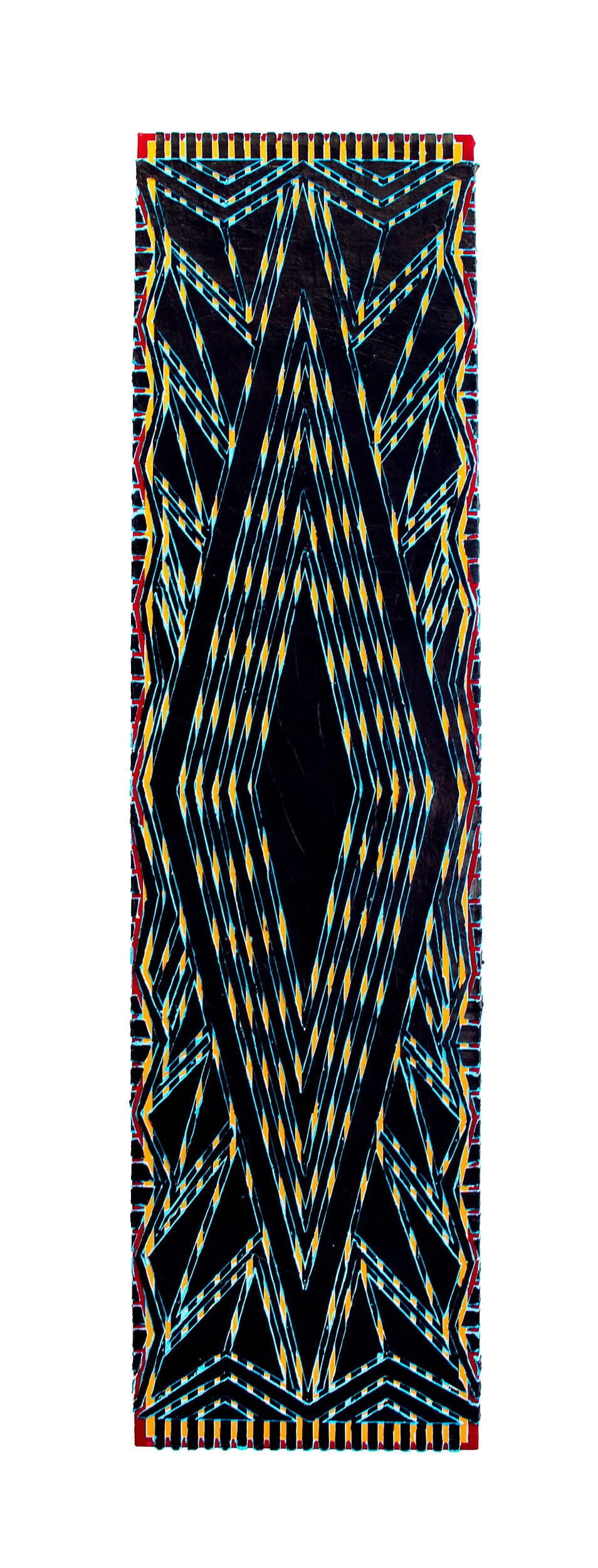 2006 "Sister Two" Acrylic on Canvas 70H x 16W