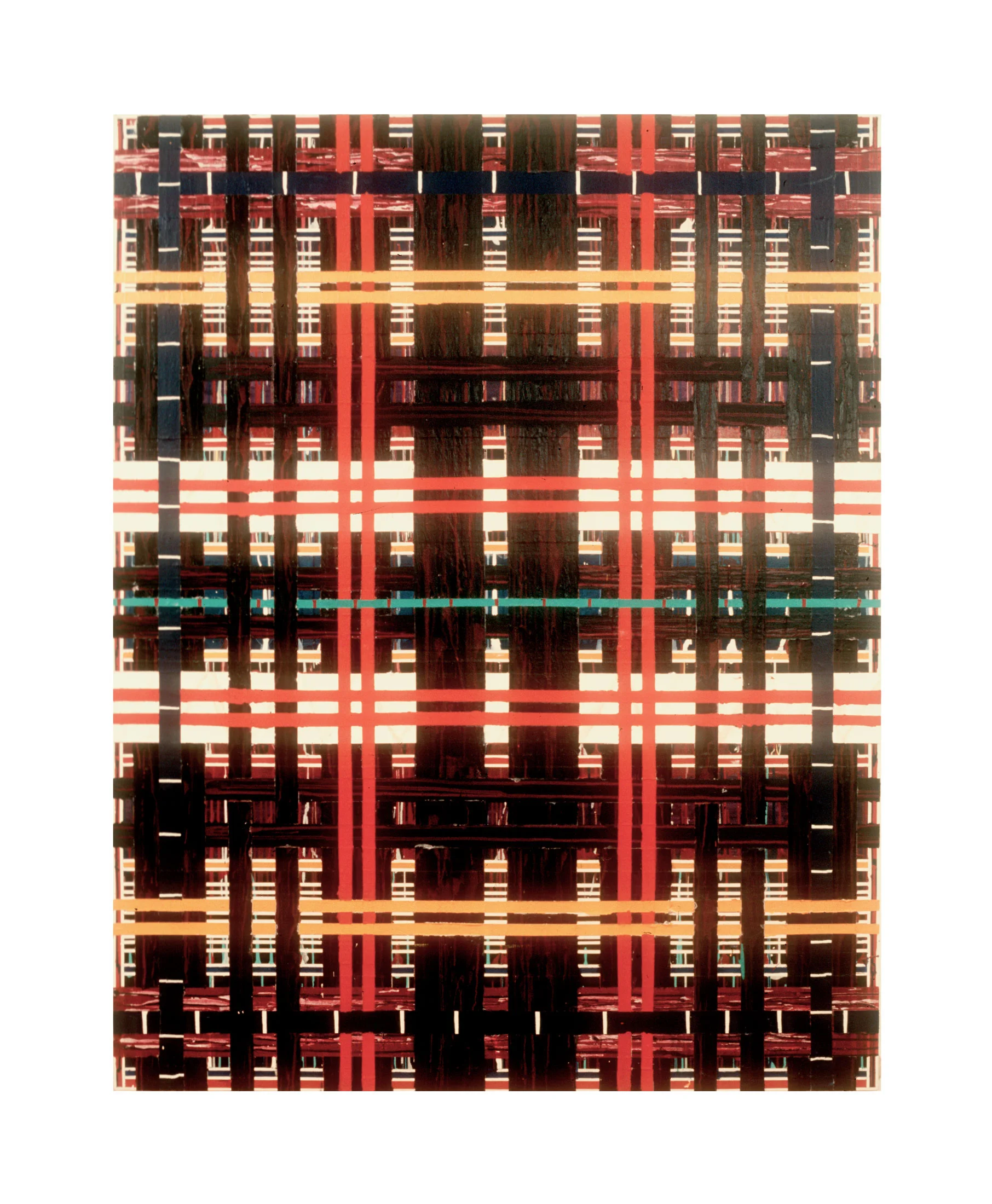 1977 "Crosswalk" Acrylic on Canvas 84H x 66W