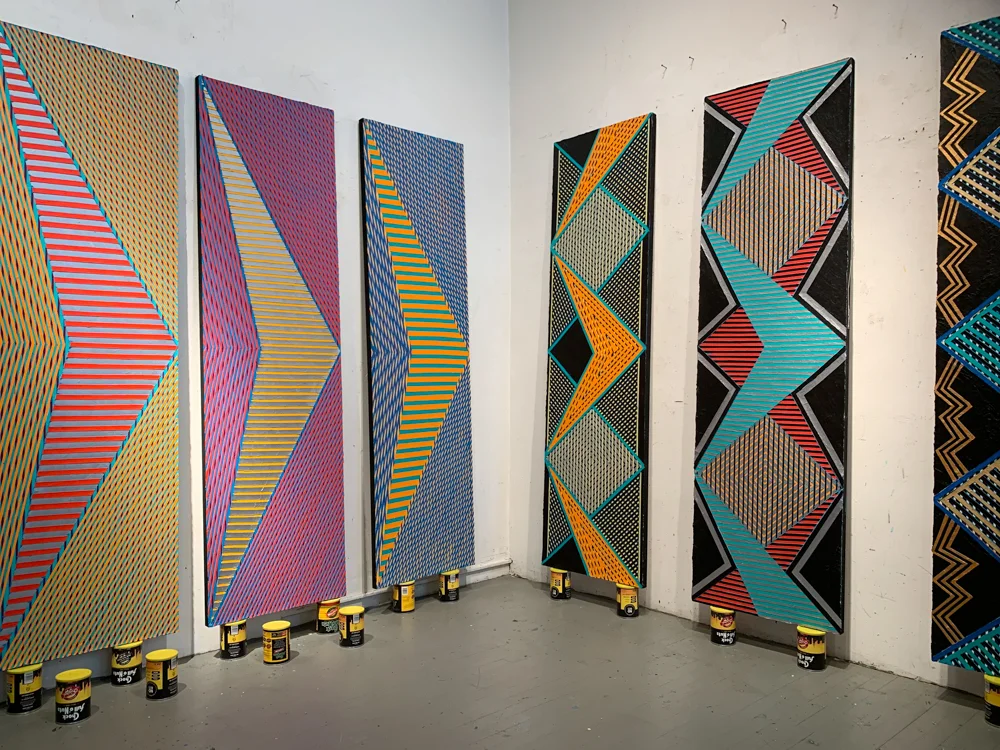 2018 Studio Visit w. Nina Meledandri Photo taken by Nina Meledandri