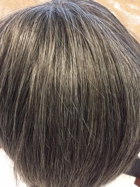 Dimples Bronze Collection New Grey Color Dimples Wigs