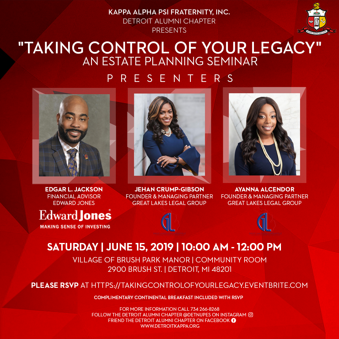 Taking Control of Your Legacy - Estate Planning Seminar - Event Flyer.png
