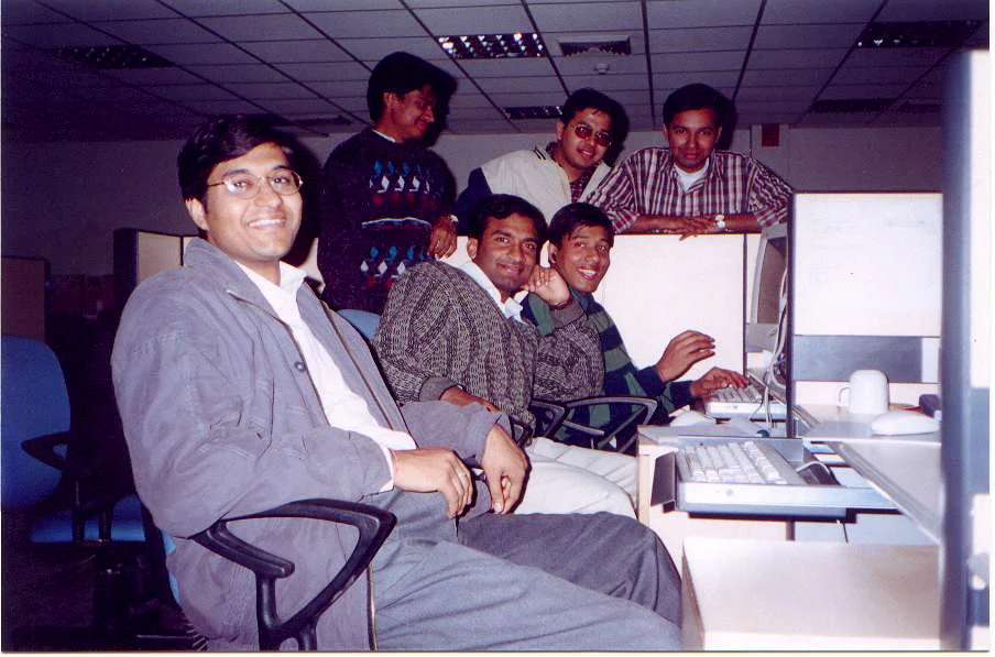 Fun at Work(DCM). Can’t believe everyone except one is now in Freescale!!