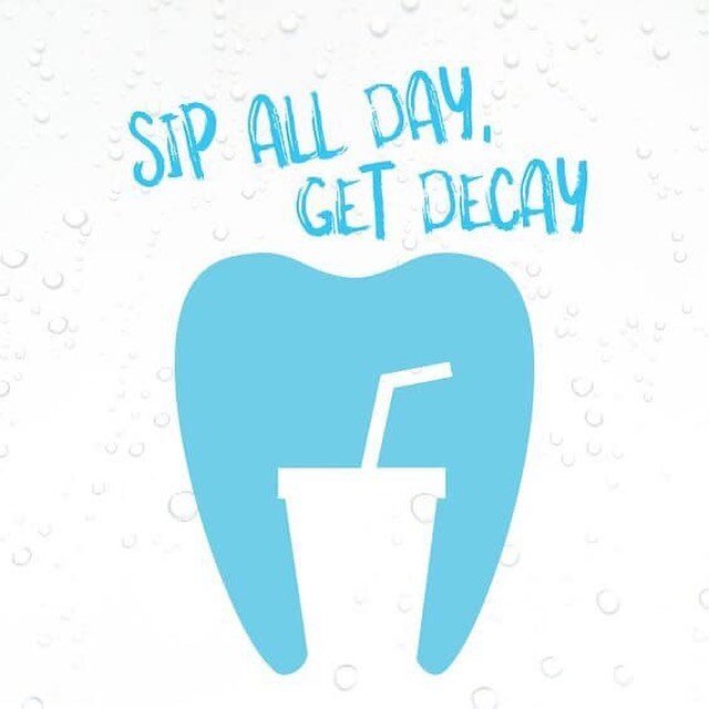 Did you know ?
Drinking sugary or acidic beverages quickly, rather than sipping them throughout the day, is much better for your teeth? 🤔☕️

This is because prolonged exposure to sugars and acids increases the risk of enamel erosion and tooth decay.