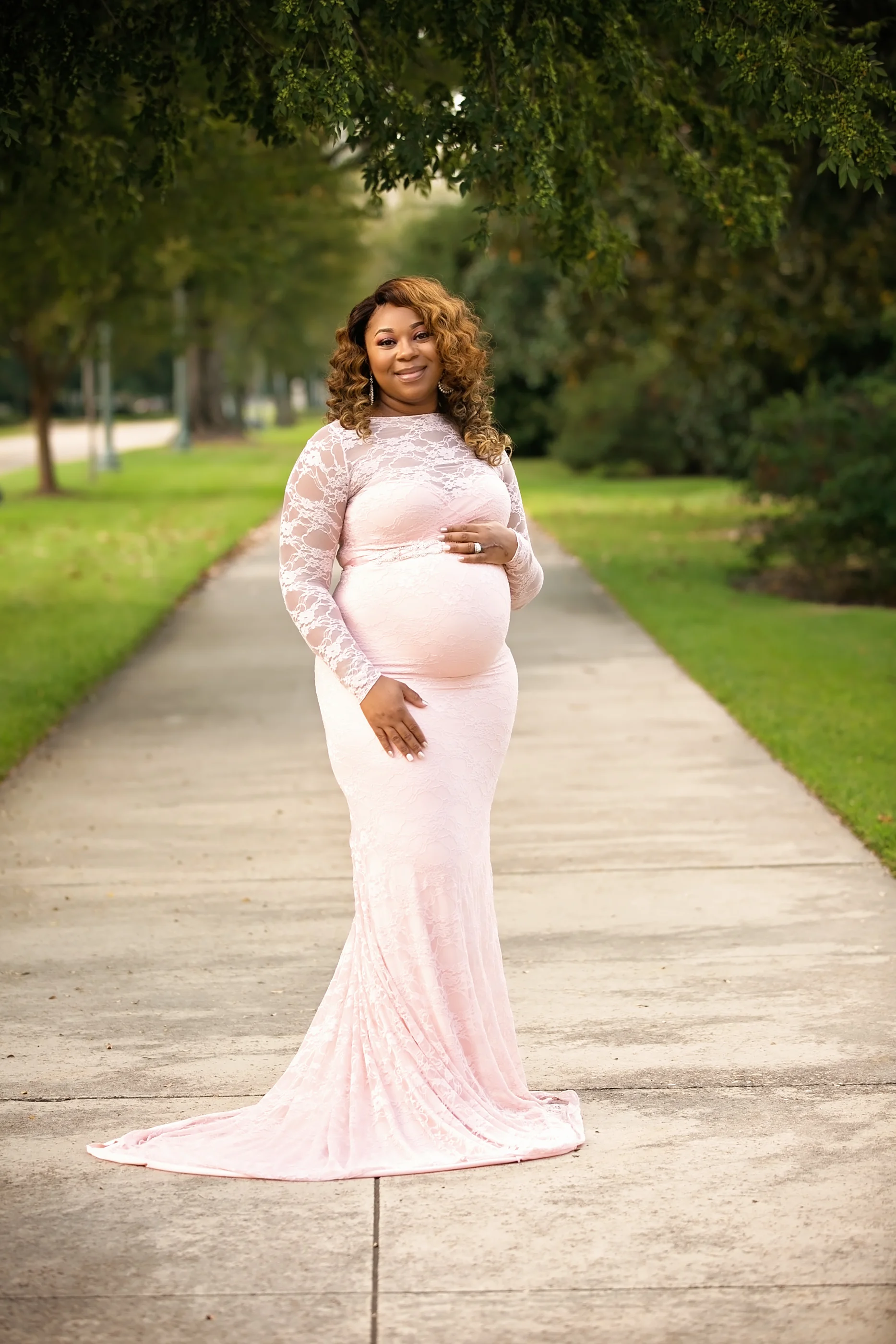 Pink Lace (medium/large)