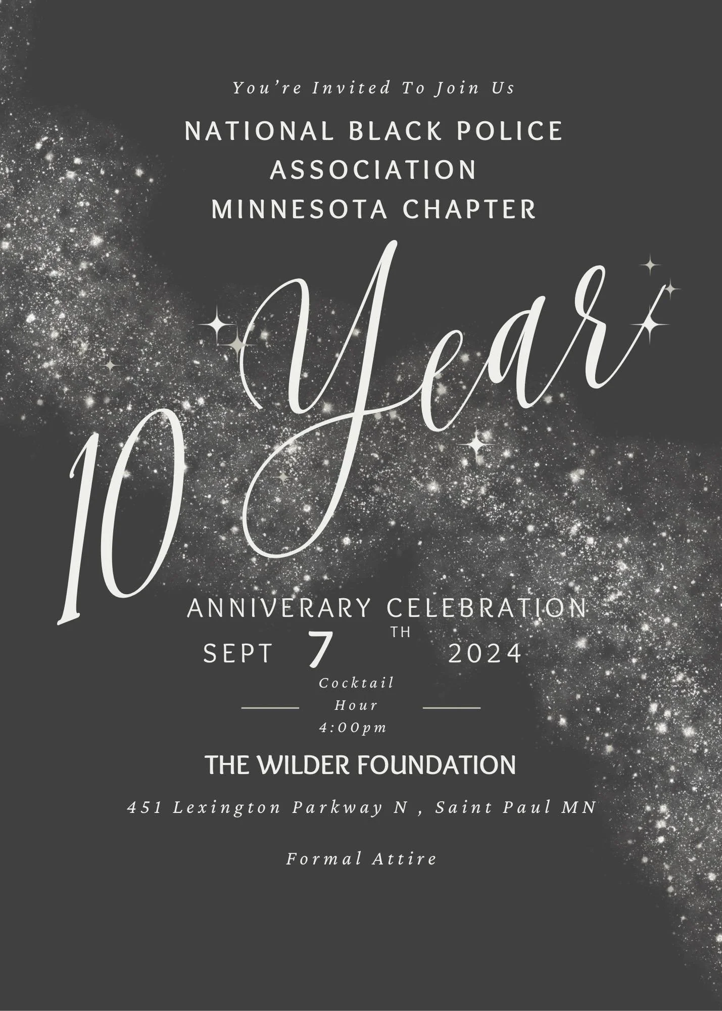 National Black Police Association Minnesota Chapter 10 year Anniversary
