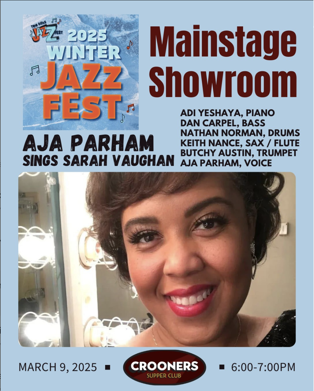 Winter Jazz Festival: Aja and Sarah Vaughan