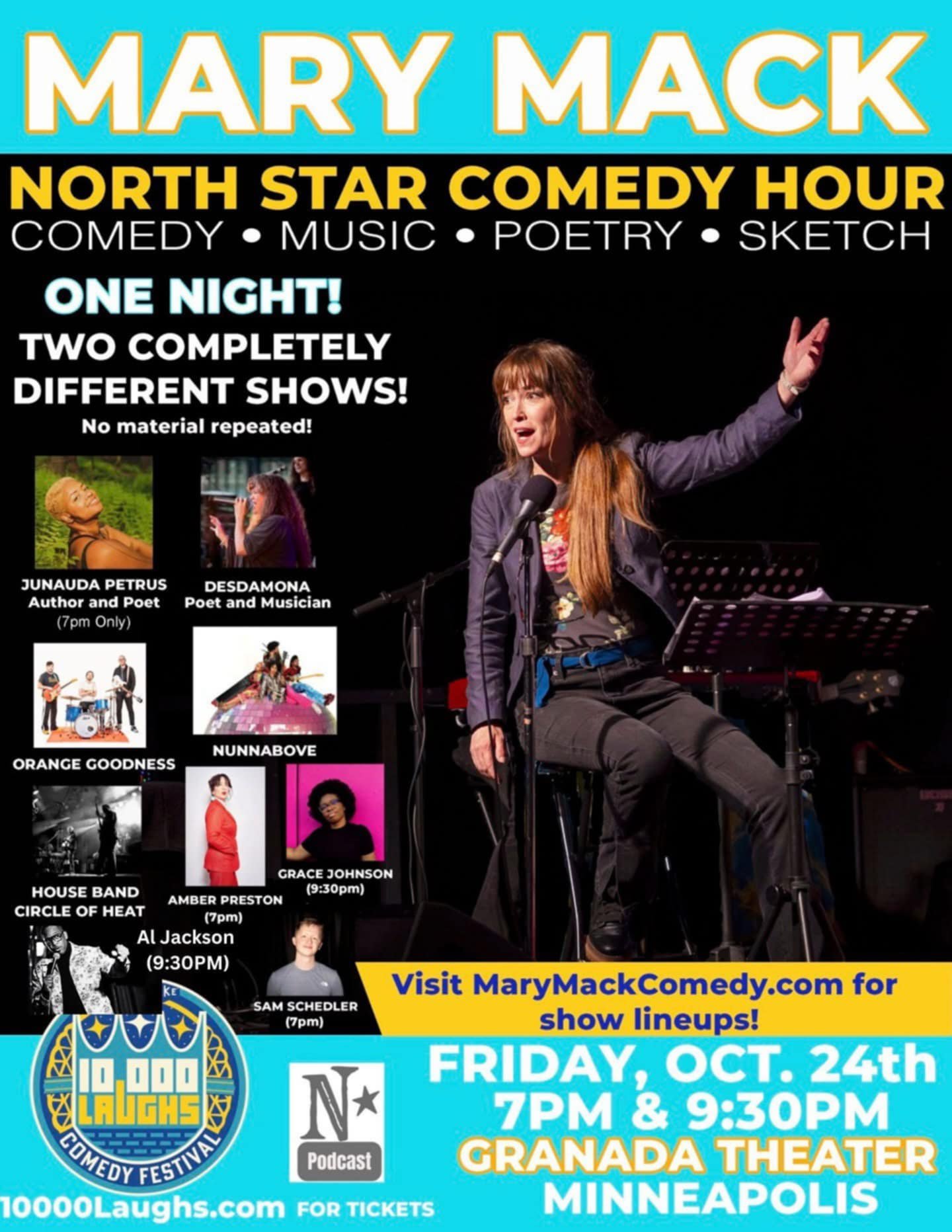 Mary Mack &amp; North Star Comedy Hour