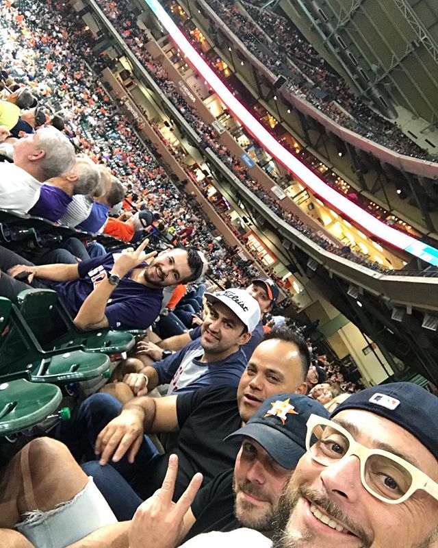 Ballpark with these men! @christian_aranza @brandonmbarber @pastormarkmoreno @derektneece @arcchurches 
Sundays 10am | 2800 antoine
@unionhouston www.ilovehtx.com
.
.
.
.
.
.
.

#instadaily #insta #instagram #picoftheday #potd #contrast #union #htx #