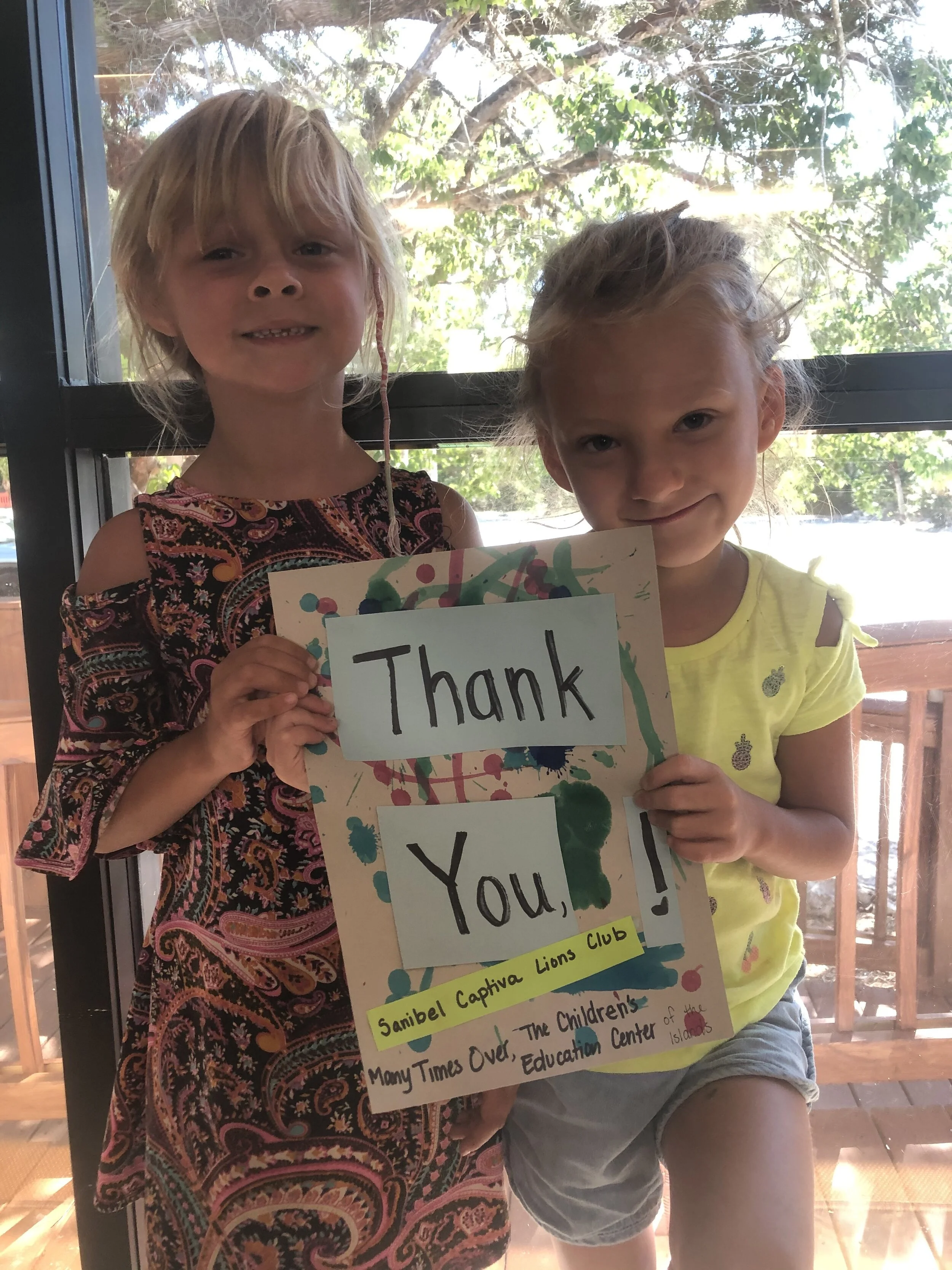 Sanibel-Captiva Lions Club Donates to CECI 