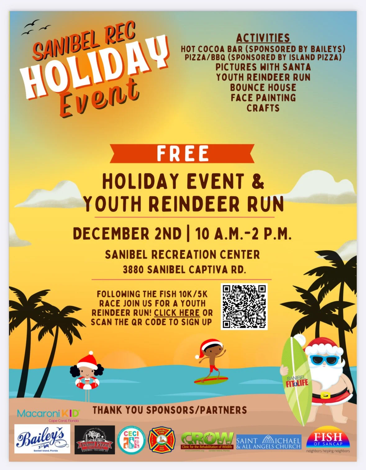 Sanibel Rec Center Holiday Party 