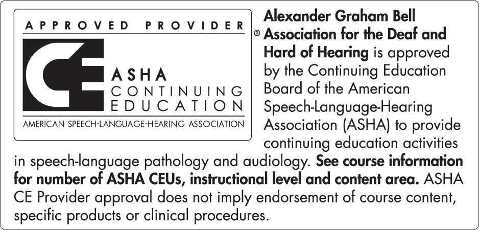 Alexander Graham Bell Association for the Deaf and Hard of Hearing logo short.gif