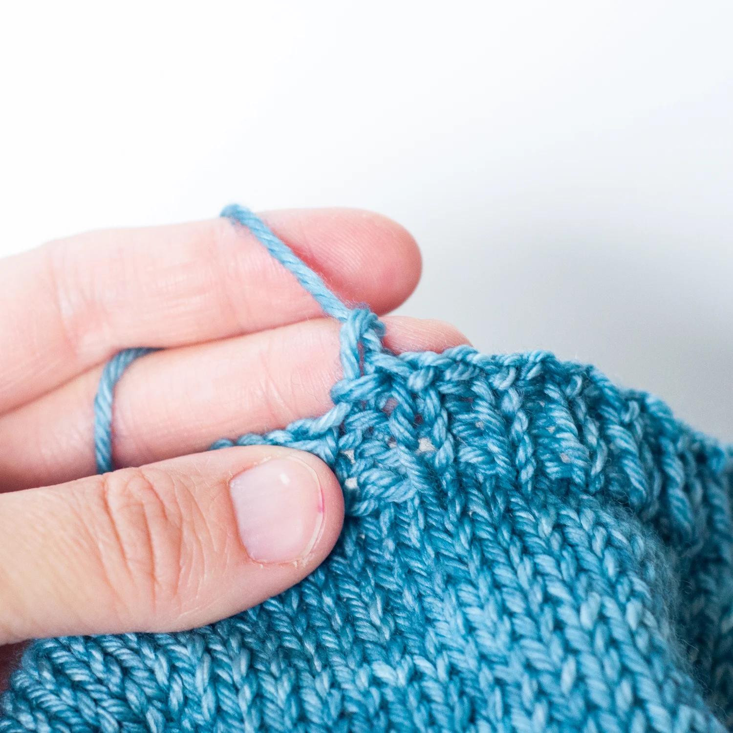 Sewn Bind Off — Tellybean Knits