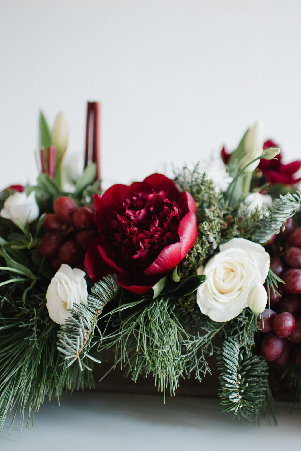 Holiday Woodland Centerpiece