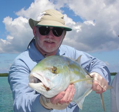 Fly Fishing vacation in Belize - Blue Runner Jack