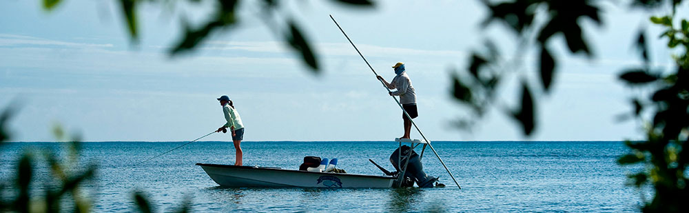 Fly Fishing in Belize for bonefish, tarpon, and permit at these locations on Turneffe Atoll.