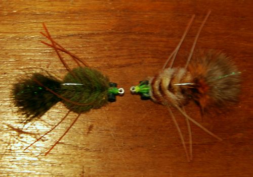 Permit Flies for fishing in Belize.