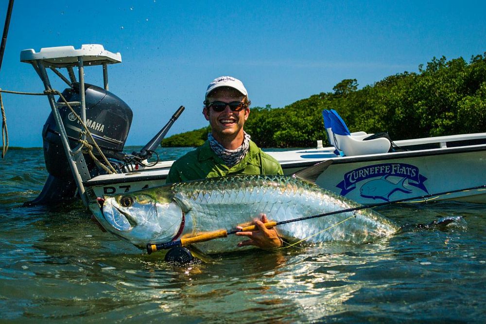 Turneffe Flats, Caribbean vacation - Fly fishing