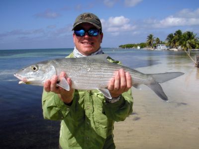 Fly Fishing for bonefish in Belize