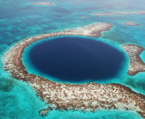 Blue Hole in Belize