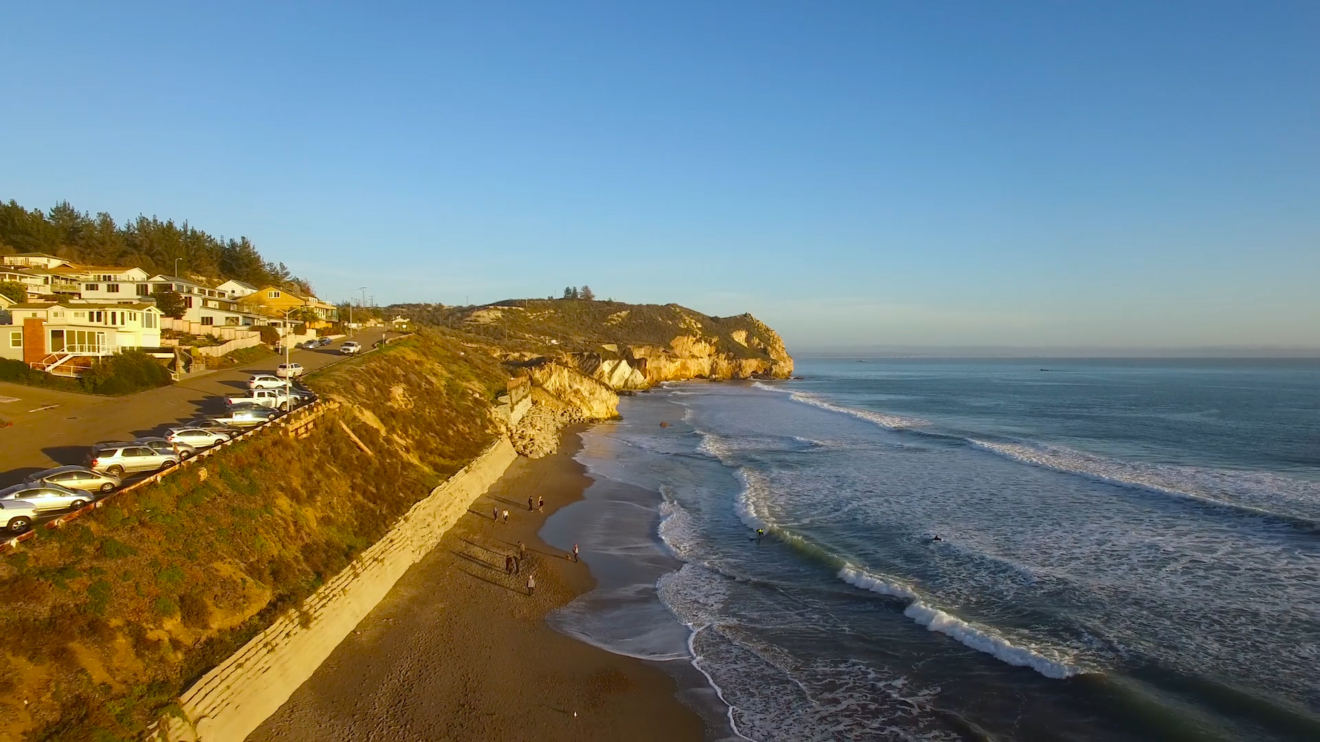 Shell Beach Aerial