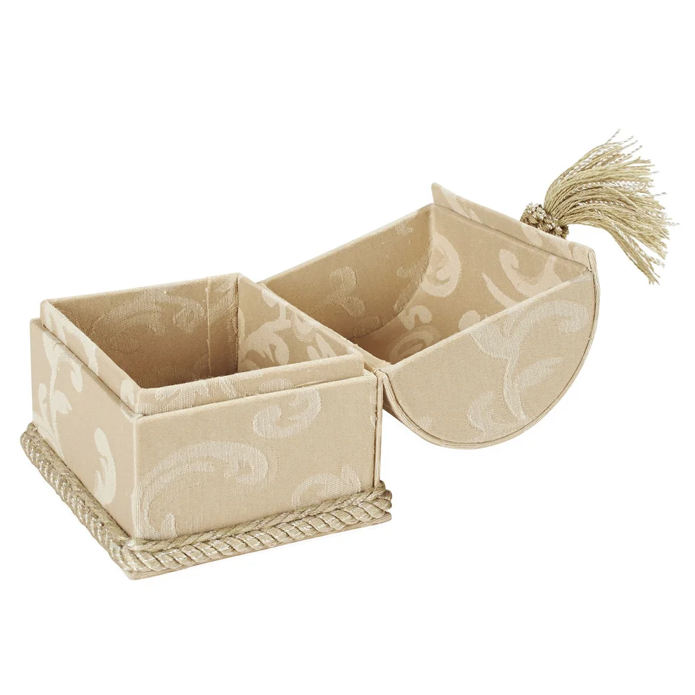 Expo International Natural Treasure Chest Boxes - 36 Large Kraft Craft Boxes With Hinged Lids