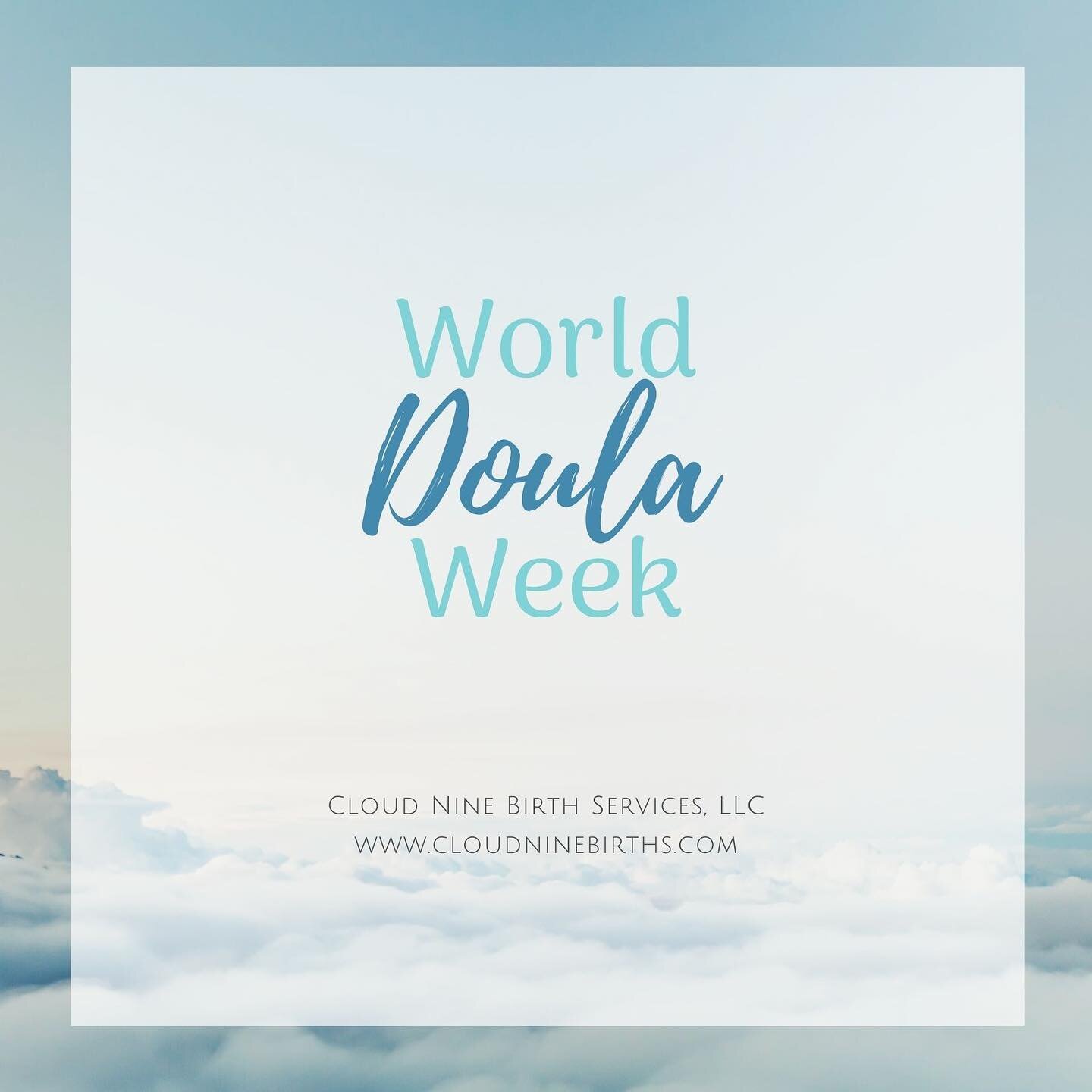 Happy World Doula Week! 💗
.
Here is to all our amazing colleagues putting in the wonky hours, TMI discussions, and more physical and emotional support than one could imagine. 
.
That all nighter (ok, sometimes two in a row 😅) or those jello arms (d