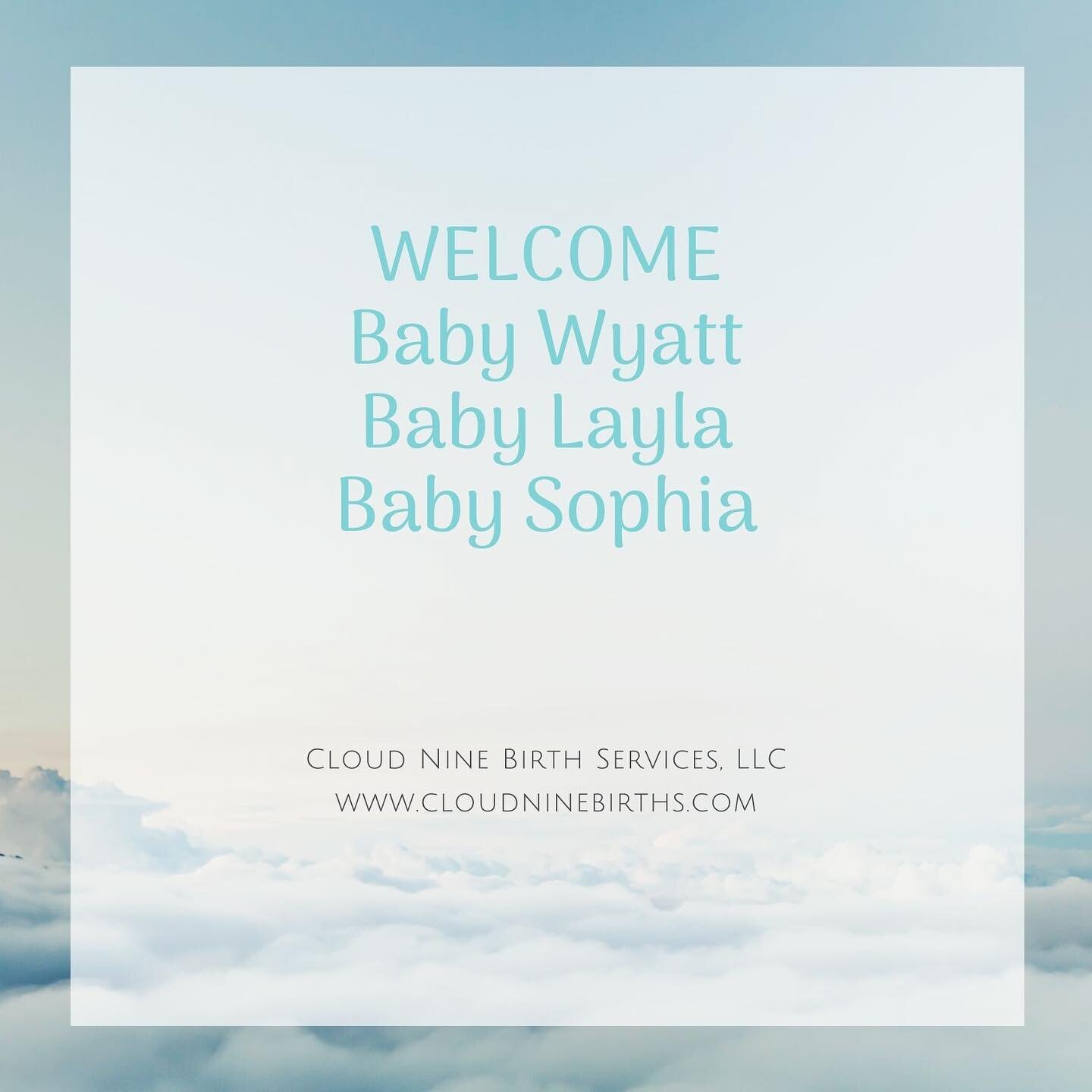 The arrival of sweet babies never gets old! 😍
.
Baby Wyatt was born at Delnor Hospital in Geneva
Baby Layla and Sophia are twin sisters born at Sherman in Elgin
.
Congratulations to these families!
.
.
.
#welcomebaby #congratulations #brothers #twin