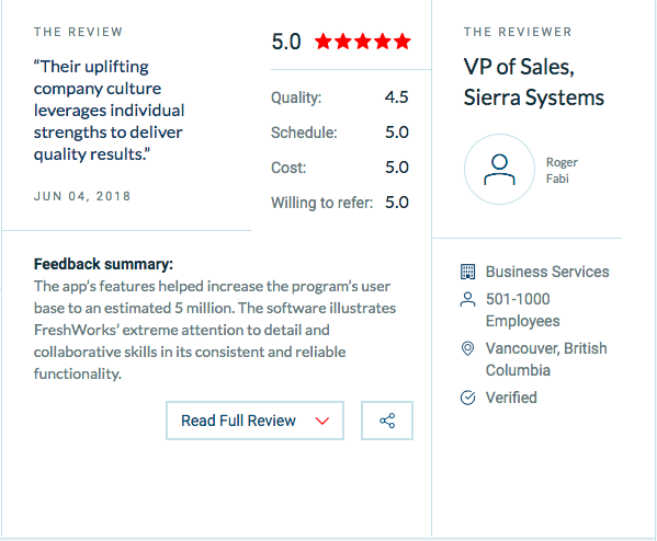 Clutch review regarding our work on the BC Services Card